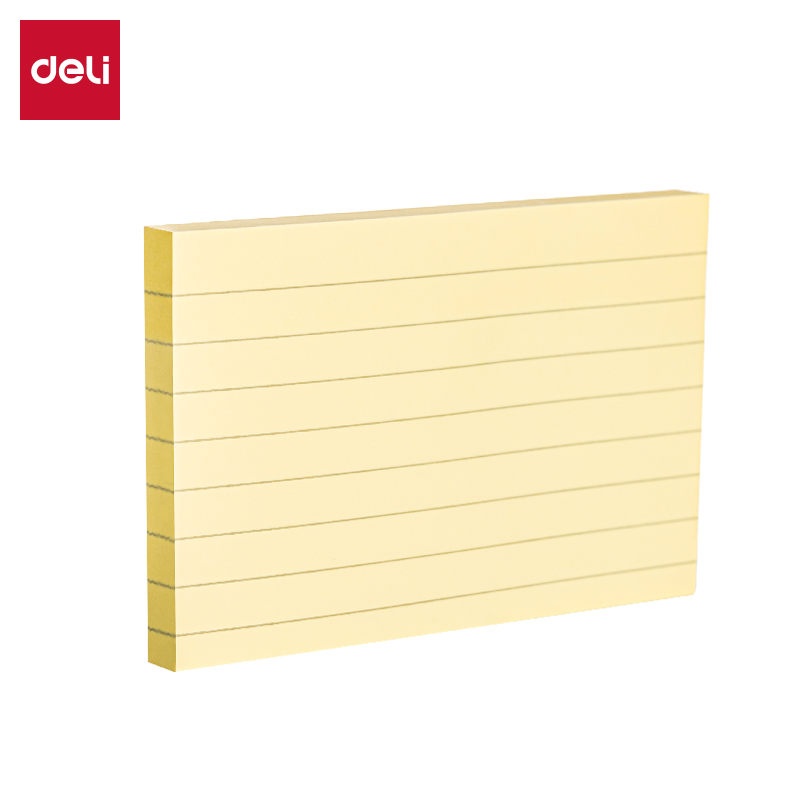 51fun吃瓜BT302記（jì）事貼76mm×126mm100張(黃色橫線)(本)