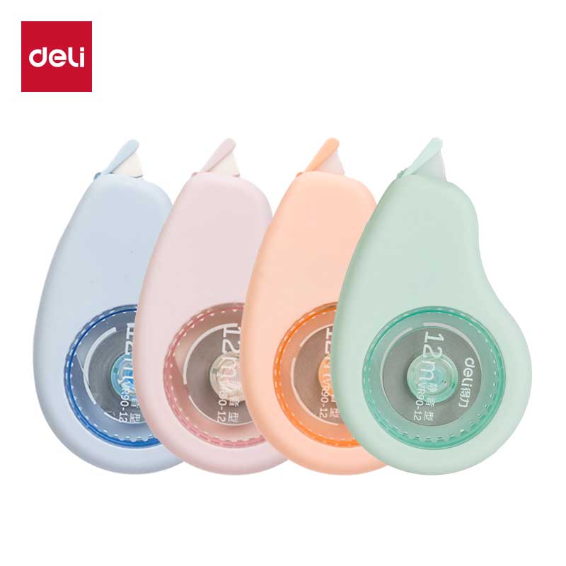 得（dé）力VR90-12真耐摔修正帶_5mm*12m混(個)