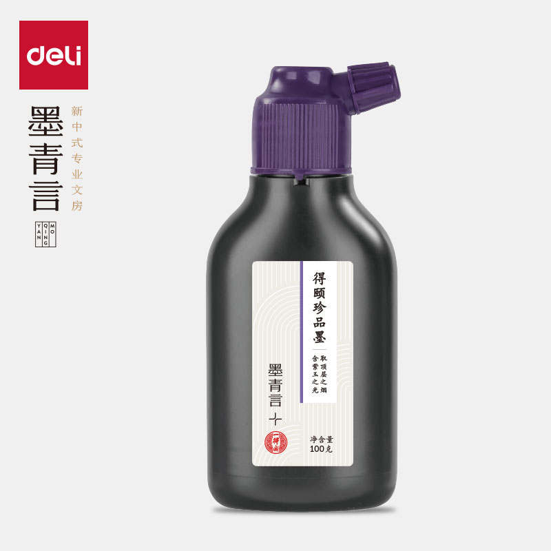 墨青言MY302-100一得閣聯名得頤珍品墨汁(100g)(黑)(盒)