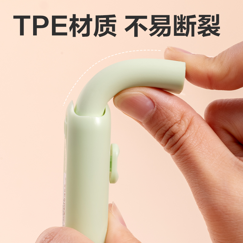 51fun吃瓜VP400線（xiàn）上款新造型推推樂（lè）橡皮擦(綠)(塊)