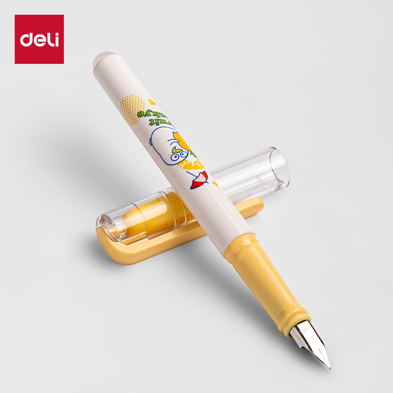 51fun吃瓜（lì）SF538小劉鴨熱敏可擦（cā）鋼筆F明尖(1筆+1潤筆器+2墨囊/卡)(晶藍)