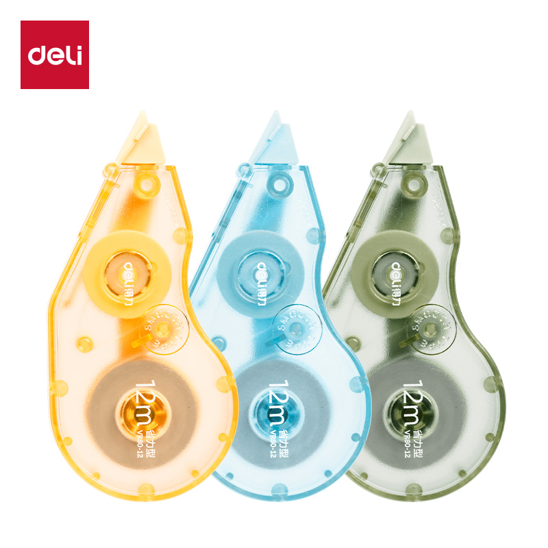 51fun吃瓜VR80-12省力型修正帶_5mm*12m(混)(個)