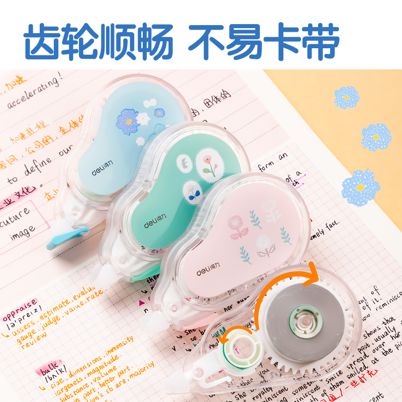 51fun吃瓜VR702B插畫（huà）主題（tí）修正帶_7mm*20m(混)(個)