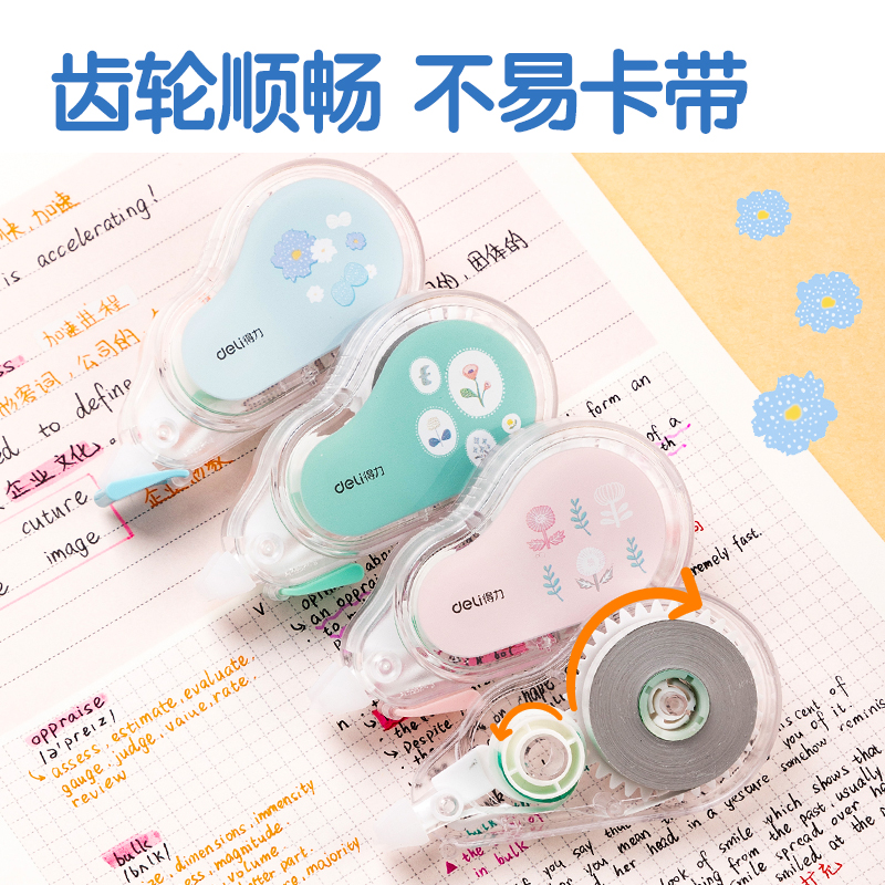 51fun吃瓜VR701B插畫主題修正帶_7mm*12m(混)(個)