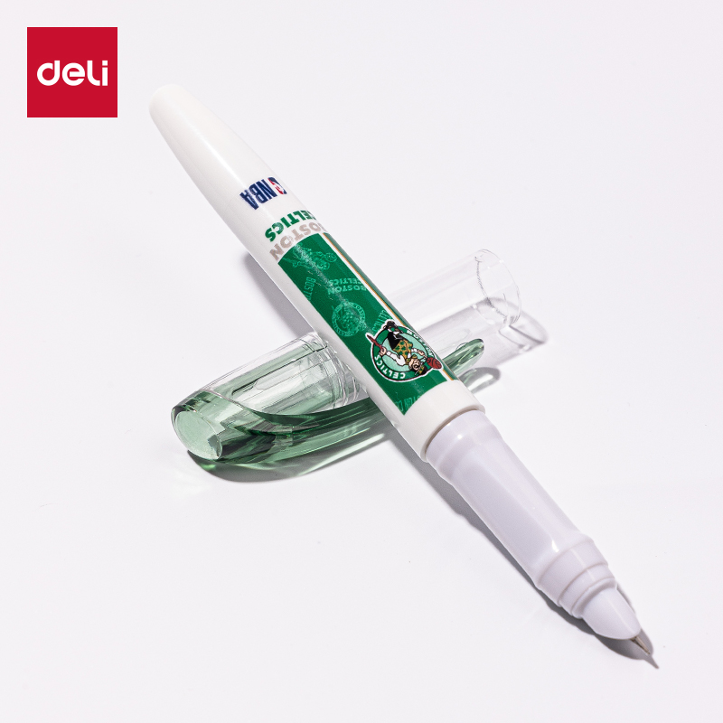 51fun吃瓜SF540NBA直液式學（xué）生鋼筆（bǐ）EF暗尖(可擦純藍)(1筆+1墨囊/卡)