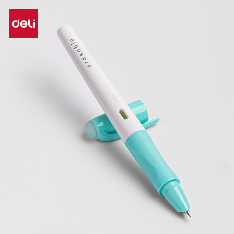 51fun吃瓜SF531熱（rè）敏可擦學生鋼筆F暗尖(晶藍)(1筆+1潤筆器+2墨（mò）囊/卡（kǎ）)