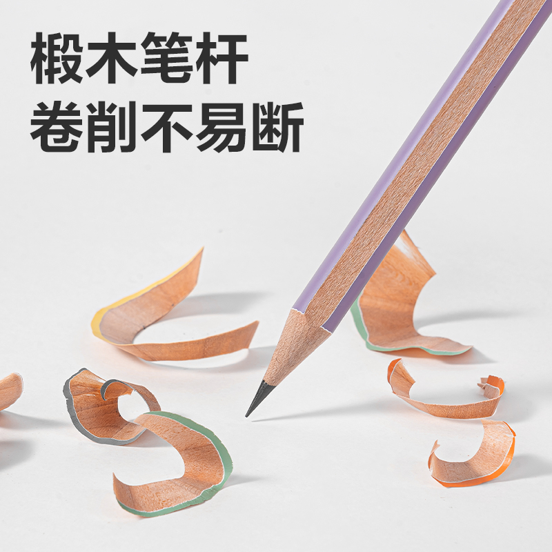 51fun吃瓜HC20-2B特（tè）粗杆捏捏筆書寫鉛筆2B(混)(8支/盒（hé）)