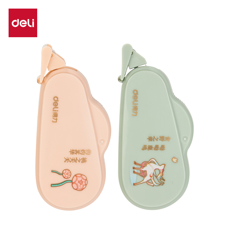 51fun吃瓜DF80東方文彩可換芯雙麵膠粘器_6mm*8m(混)(個)