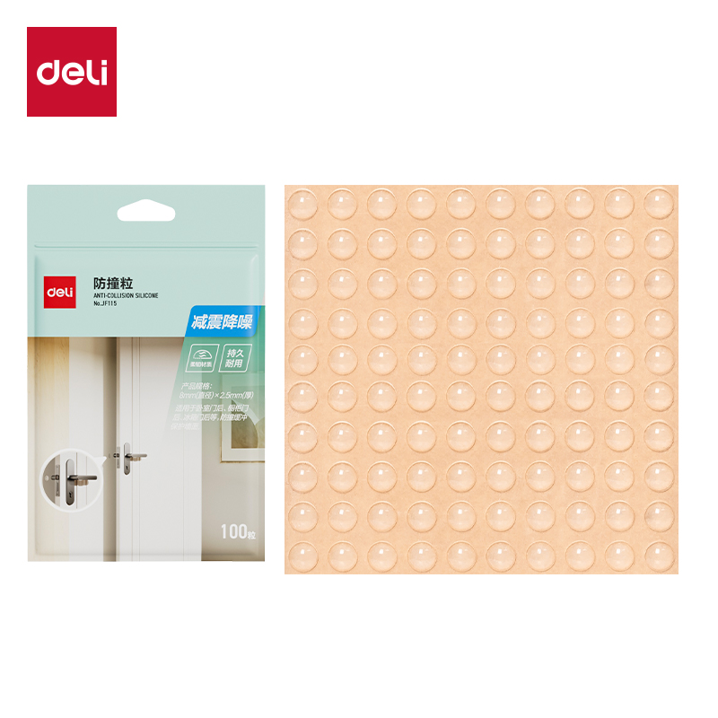 51fun吃瓜JF115防撞粒8mm*2.5mm(透明)(72袋/盒)