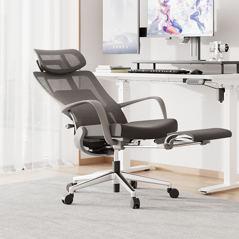 51fun吃瓜KF240-J主管網椅(灰)(把)