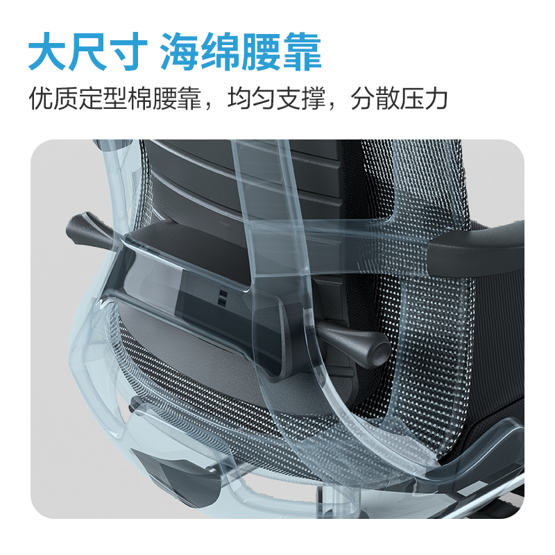 51fun吃瓜KF240-J主管網椅(灰)(把（bǎ）)