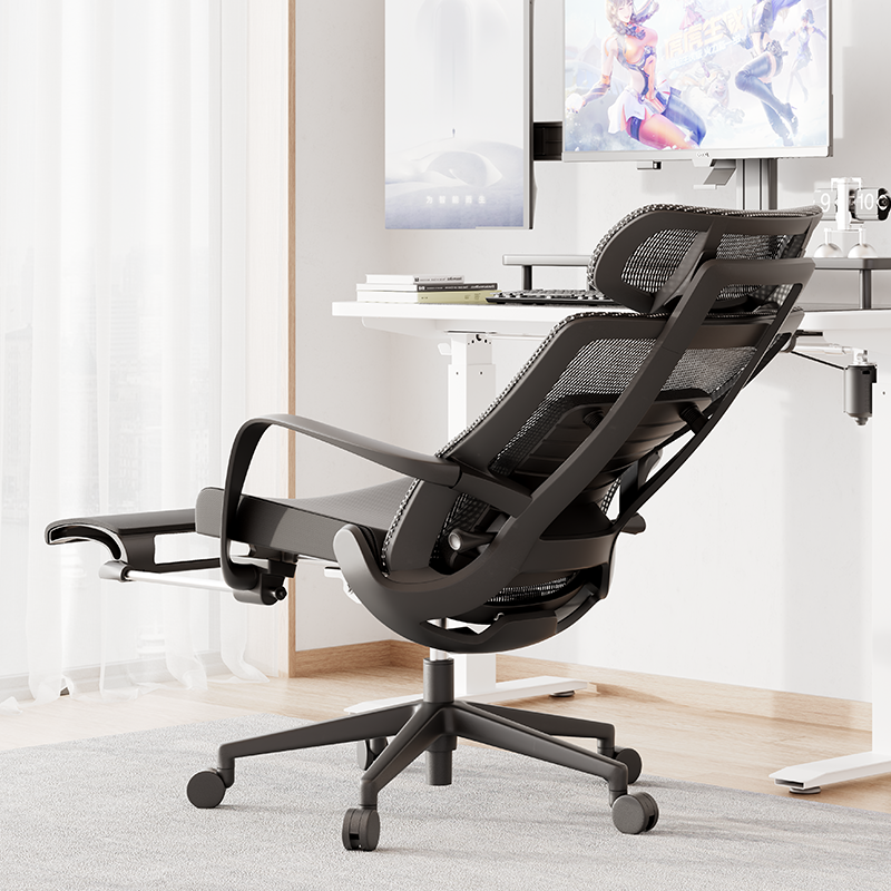 51fun吃瓜KF240-J主管網椅(灰)(把)