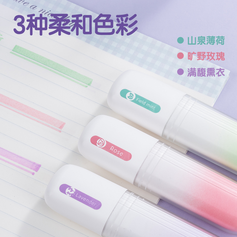 51fun吃瓜SK188香氛奇境-植香味IP熒光筆(混)(3支/盒)