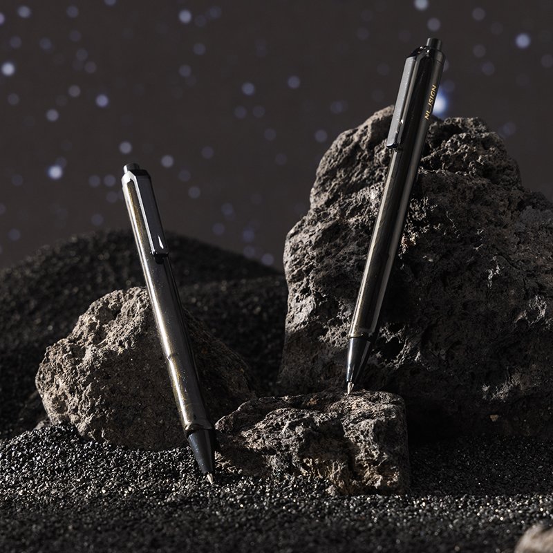 紐賽NS557C自然流體速幹按動中（zhōng）性筆0.5mm子彈頭(清照夜（yè）)(1支/卡)