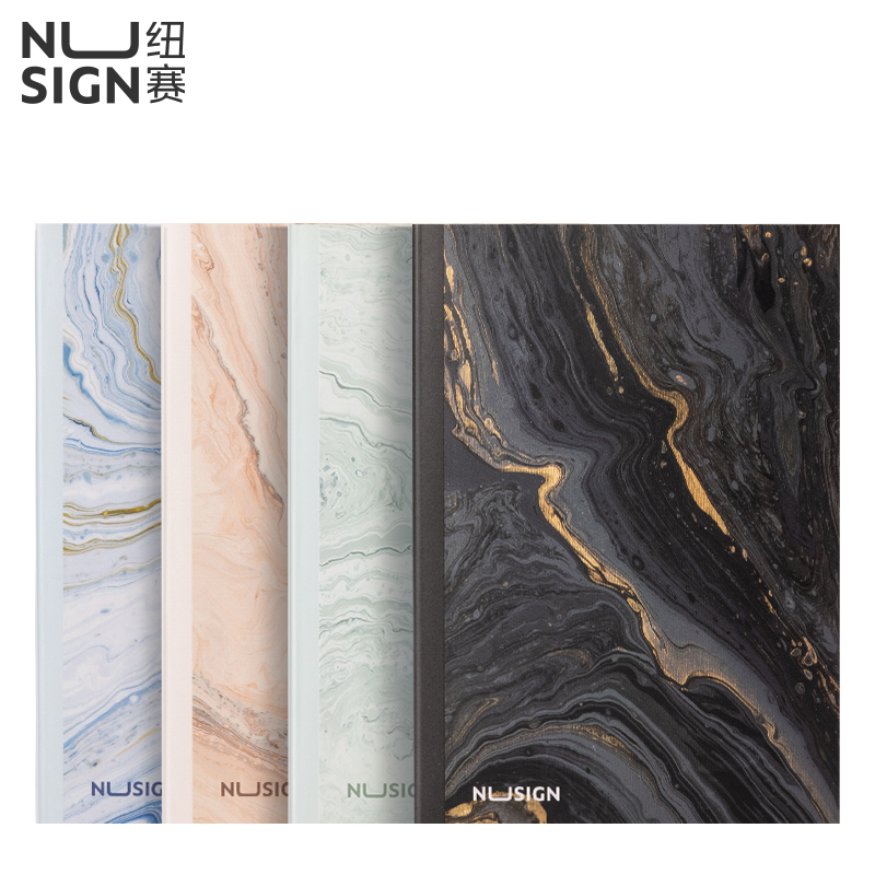 紐賽NS601-C自然流體硬（yìng）麵本A5-210mmx148mm-80張(混)(本)