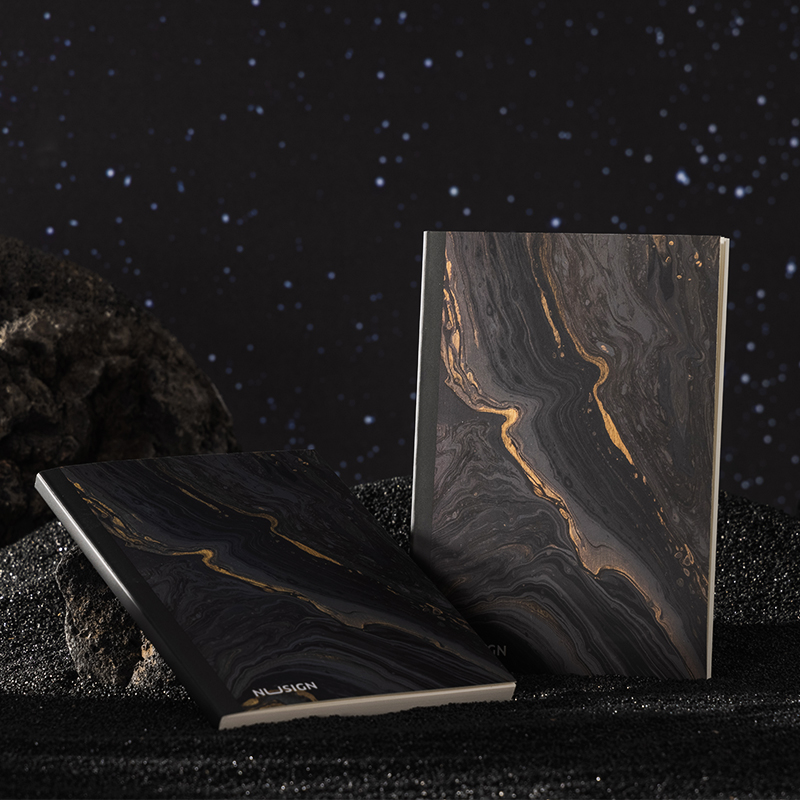 紐賽NS601-C自然流體硬麵本A5-210mmx148mm-80張(混（hún）)(本)