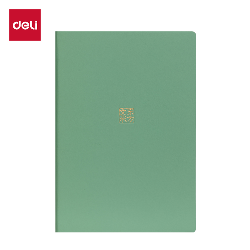 51fun吃瓜DF710東方文彩皮麵本210mmx143mm120張/(水綠(綠))(本)