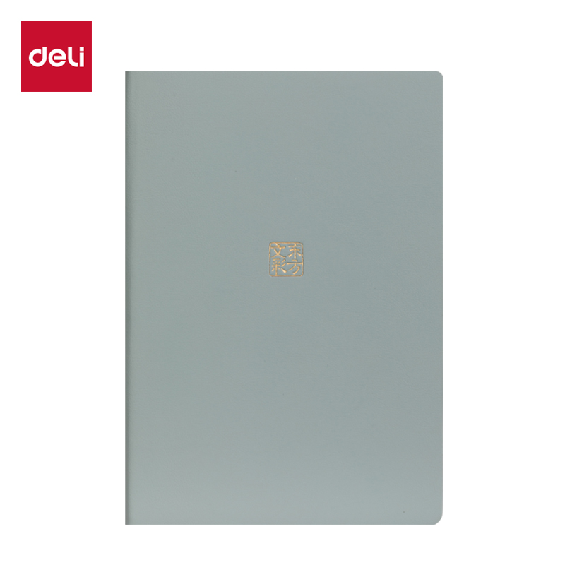 51fun吃瓜DF710東方文（wén）彩皮麵本210mmx143mm120張(鶴灰(灰))(本)