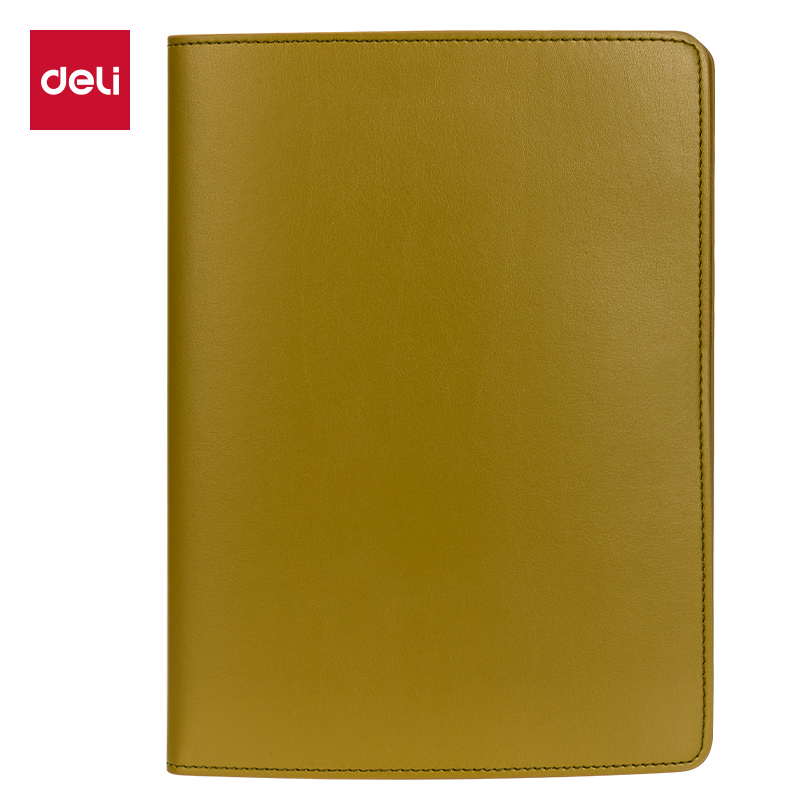 紐賽NS600封套皮麵本A5-80張/(橄欖綠)(本)