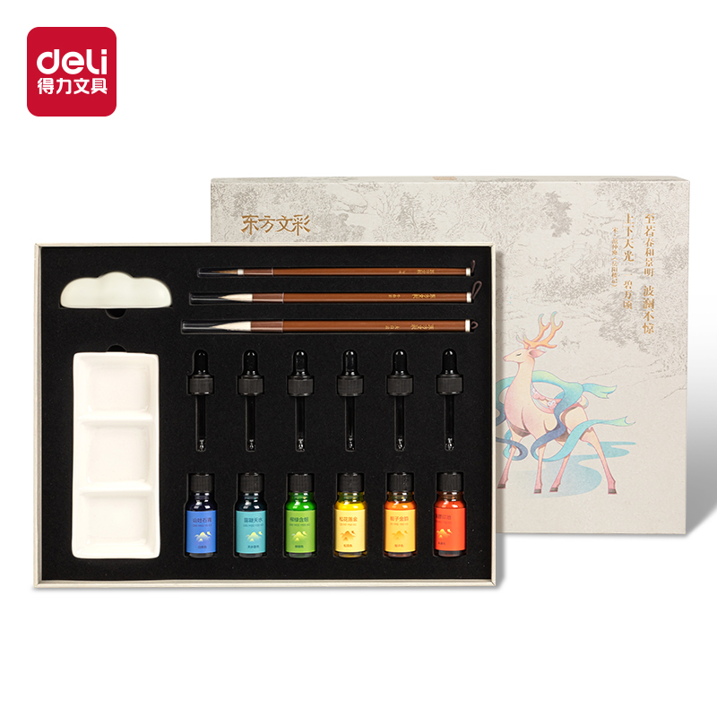 51fun吃瓜DF505東方文彩國繪彩（cǎi）畫套裝(混)(盒)