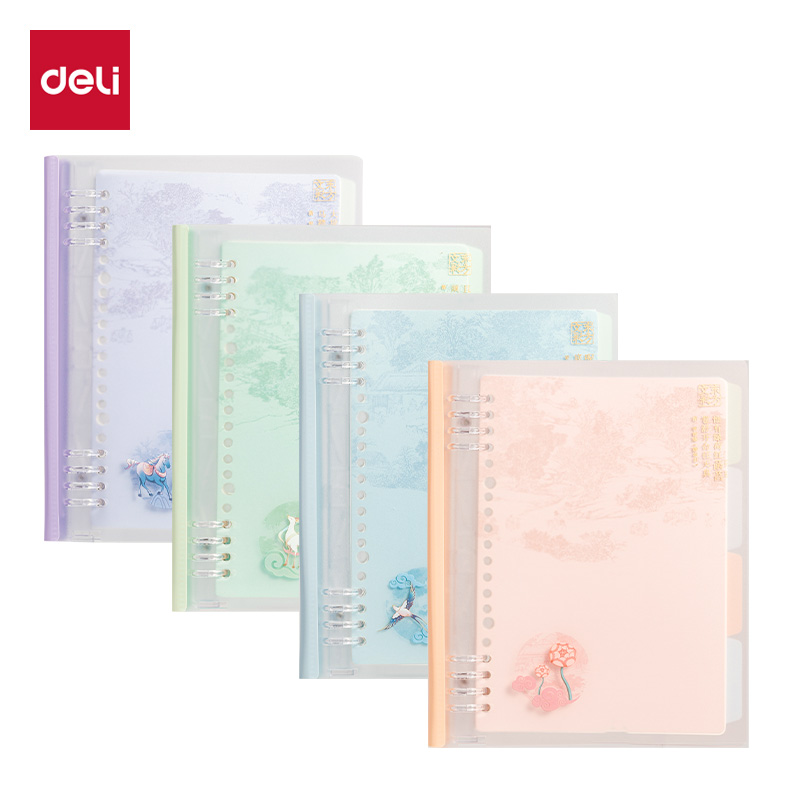 51fun吃瓜DF708軟背脊活頁本A5-40張(東方文彩)(本)