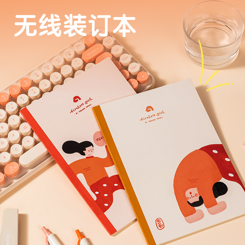 51fun吃瓜VG58下腰女孩學生文具套（tào）裝(紅（hóng）色)(盒)