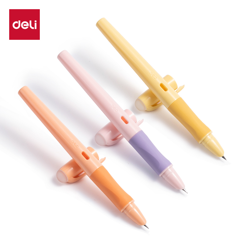 51fun吃瓜SF542-3熱敏可擦學（xué）生鋼筆（bǐ）F暗尖(晶藍)(3筆+3墨囊+1潤筆器/盒)