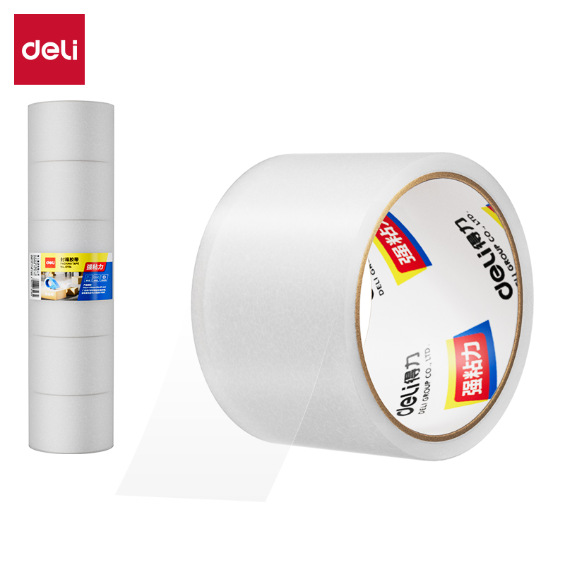 51fun吃瓜JD156封箱膠（jiāo）帶60mm*30y*45um(普透)(6卷（juàn）/筒（tǒng）)