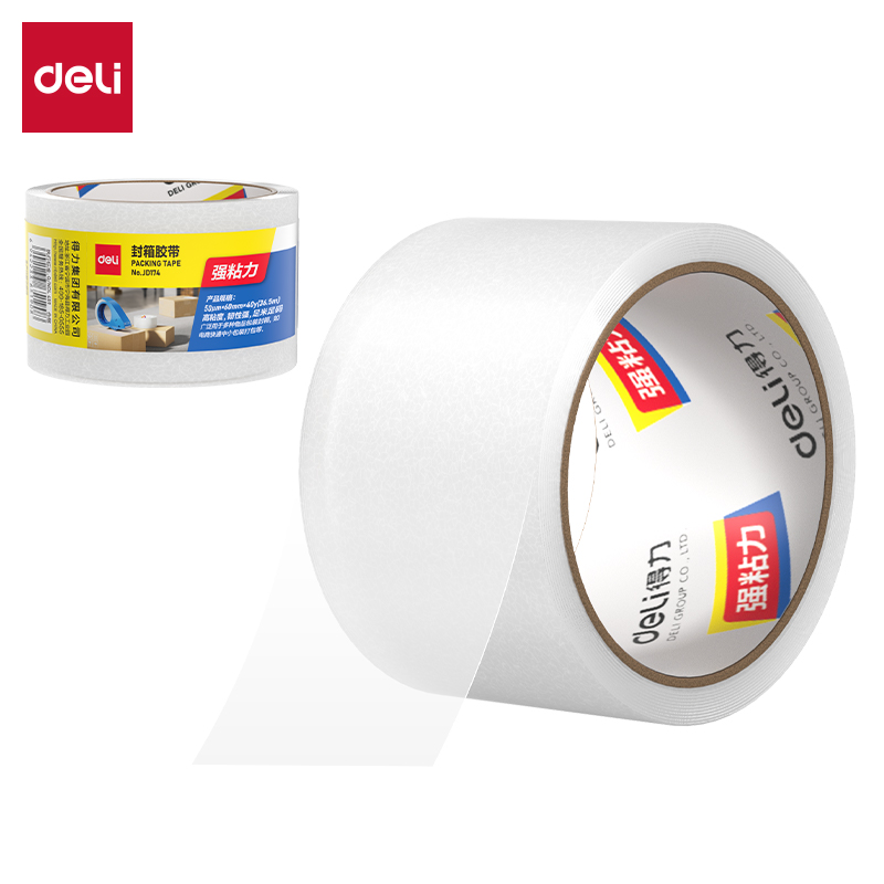 51fun吃瓜JD174封箱膠帶60mm*40y*50um(普透)(1卷/熱縮)
