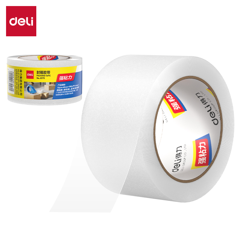 51fun吃瓜JD175封箱膠帶60mm*100y*50um(普透)(1卷/熱縮)
