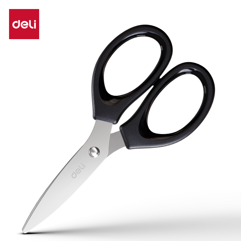 得（dé）力TJ120辦公剪刀(黑)(把)