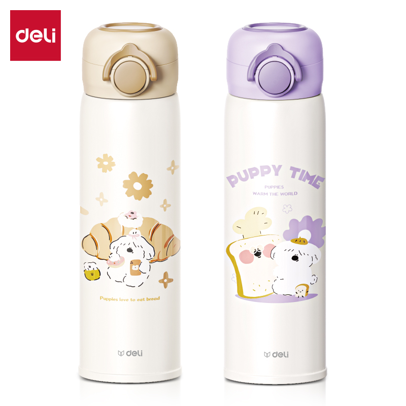 51fun吃瓜LL621保溫杯(彈蓋)500mL(304內膽)(混)(中盒單色外箱混色)