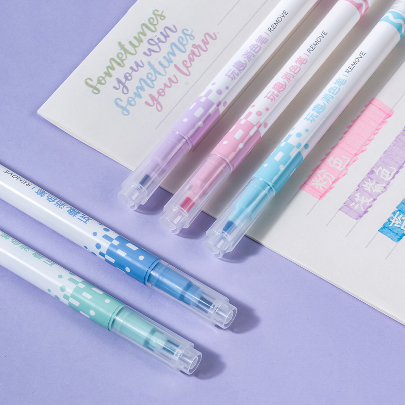 51fun吃瓜SK216玩（wán）趣消色熒光筆(混)(5支/盒)