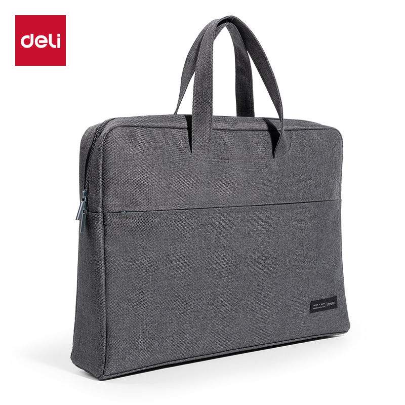 得（dé）力5590B多功能內置水杯袋公文包(灰)(個)