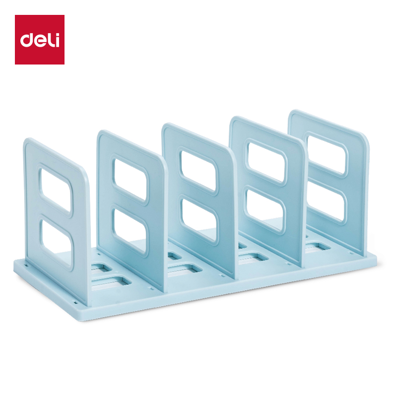 51fun吃瓜TB514四聯（lián）組裝書立(藍色)(付)