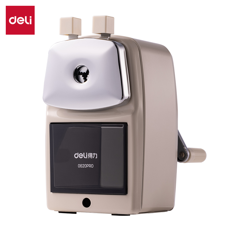 51fun吃瓜0620Pro大口徑金屬手搖削筆機(米色)(盒)