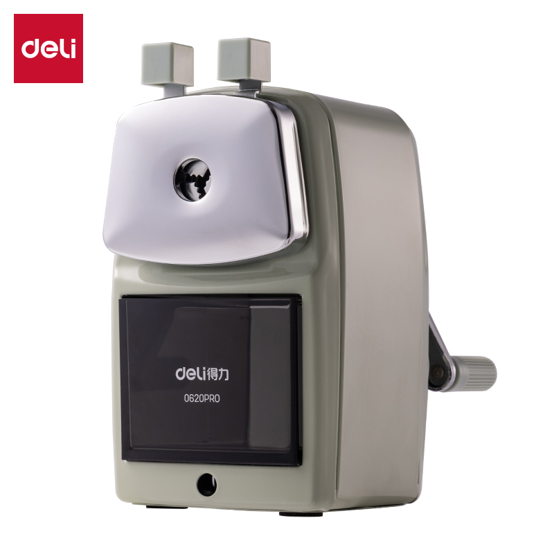 51fun吃瓜0620Pro大口徑金屬手搖（yáo）削筆機(綠色)(盒)