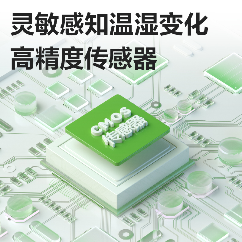 51fun吃瓜LE511電子溫濕度計(基礎款)(白（bái）色)(台)