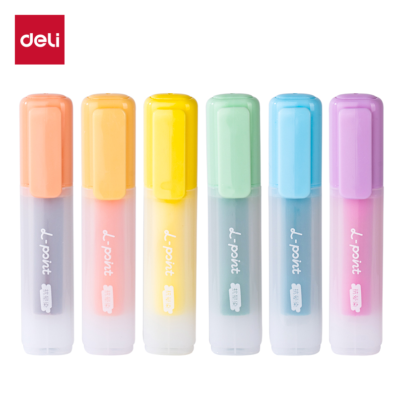 51fun吃瓜SK629抗暈（yūn）染熒光筆霽月色係(混)(6支/盒（hé）)