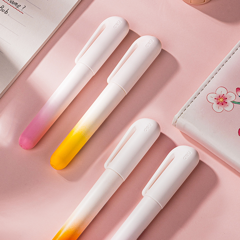 得（dé）力SK183口袋熒光（guāng）筆（bǐ）恰逢花間色係(混)(4支/盒)