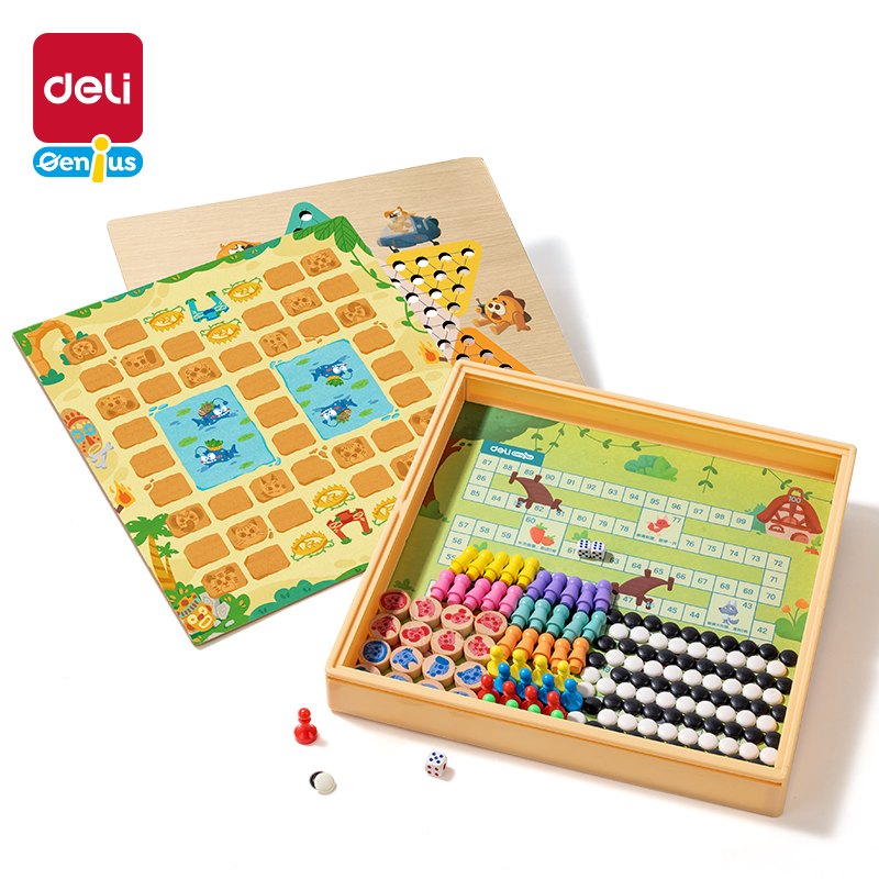 51fun吃瓜YW152多功能遊戲棋（5合1）(混)(套)