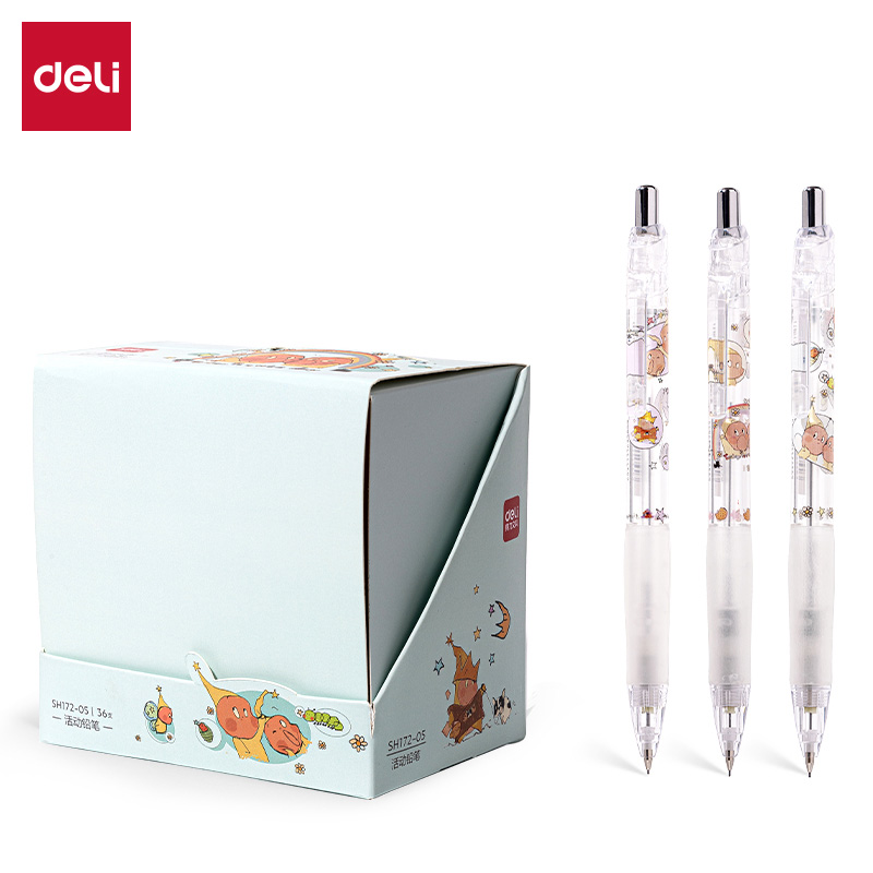 51fun吃瓜SH172-05星星人活（huó）動鉛筆0.5mm(混)(支)