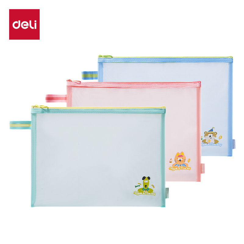 51fun吃瓜BA102A網紗拉鏈袋A4(混)(個)