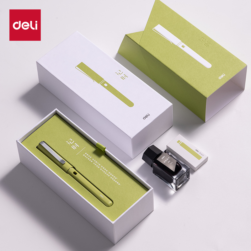 得（dé）力A3記時辦公鋼筆EF明尖(月桂（guì）綠)(盒)