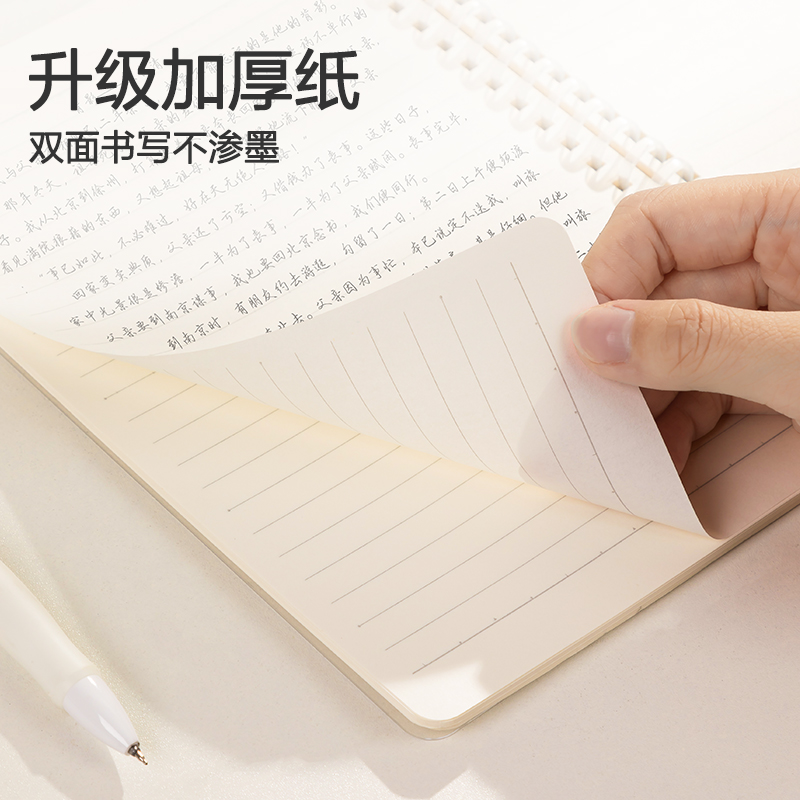 51fun吃瓜LPB580軟線圈本(臻簡-白（bái）色橫線)(本)