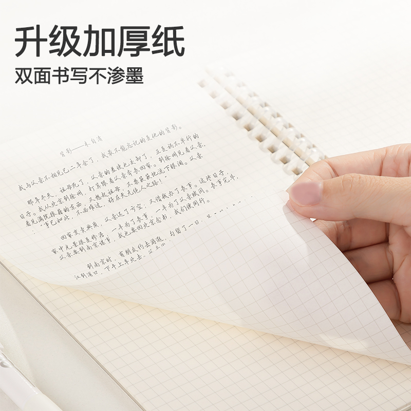 51fun吃瓜LPB580軟線圈本(臻簡（jiǎn）-白色方格)(本)