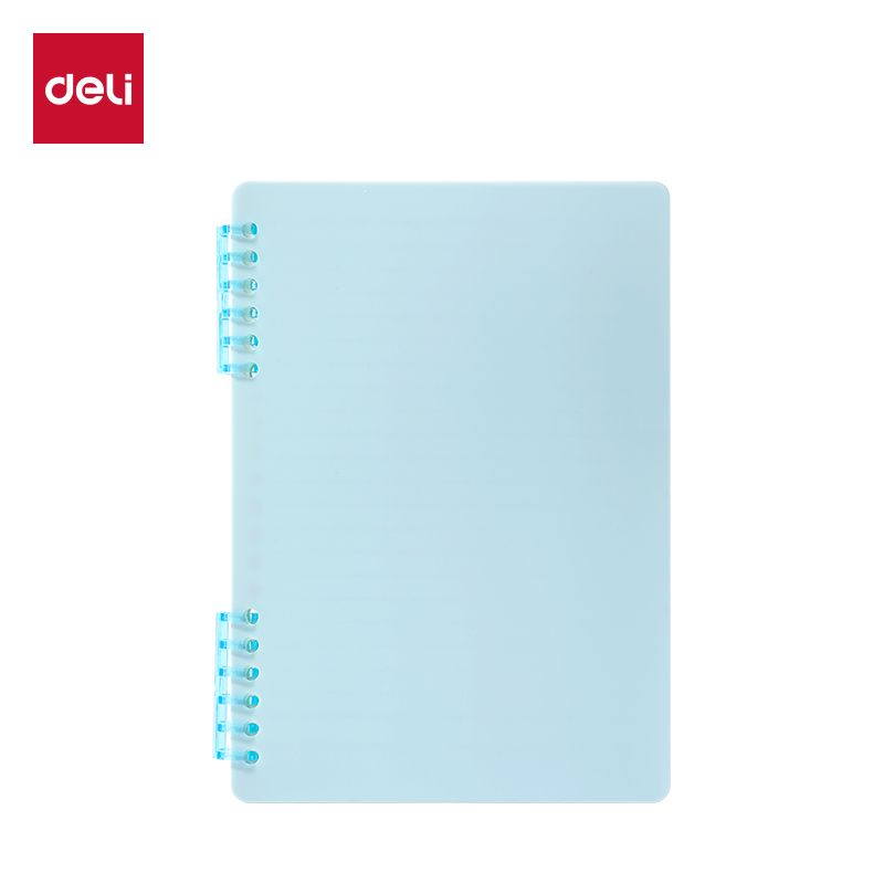 51fun吃瓜HA5-4可開合活頁本PP殼(淺藍（lán）-可開合)(本)