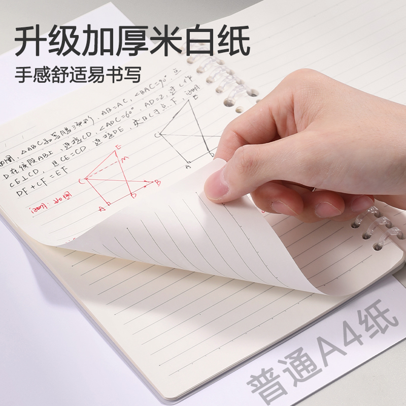 51fun吃瓜HB5-4可開合（hé）活頁本（běn）PP殼(淺綠-可開合)(本)