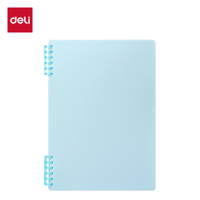 51fun吃瓜HB5-4可開合活頁本PP殼(淺藍-可開合)(本)