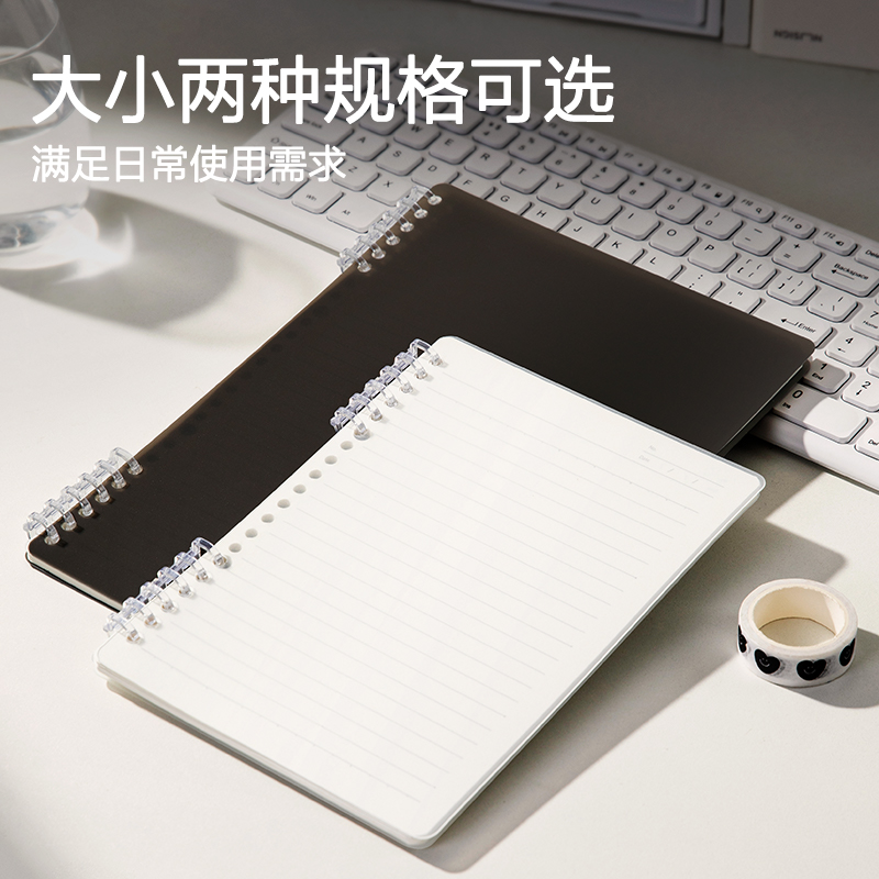 51fun吃瓜HA5-4可開合活頁本PP殼(灰色（sè）-可開合)(本)